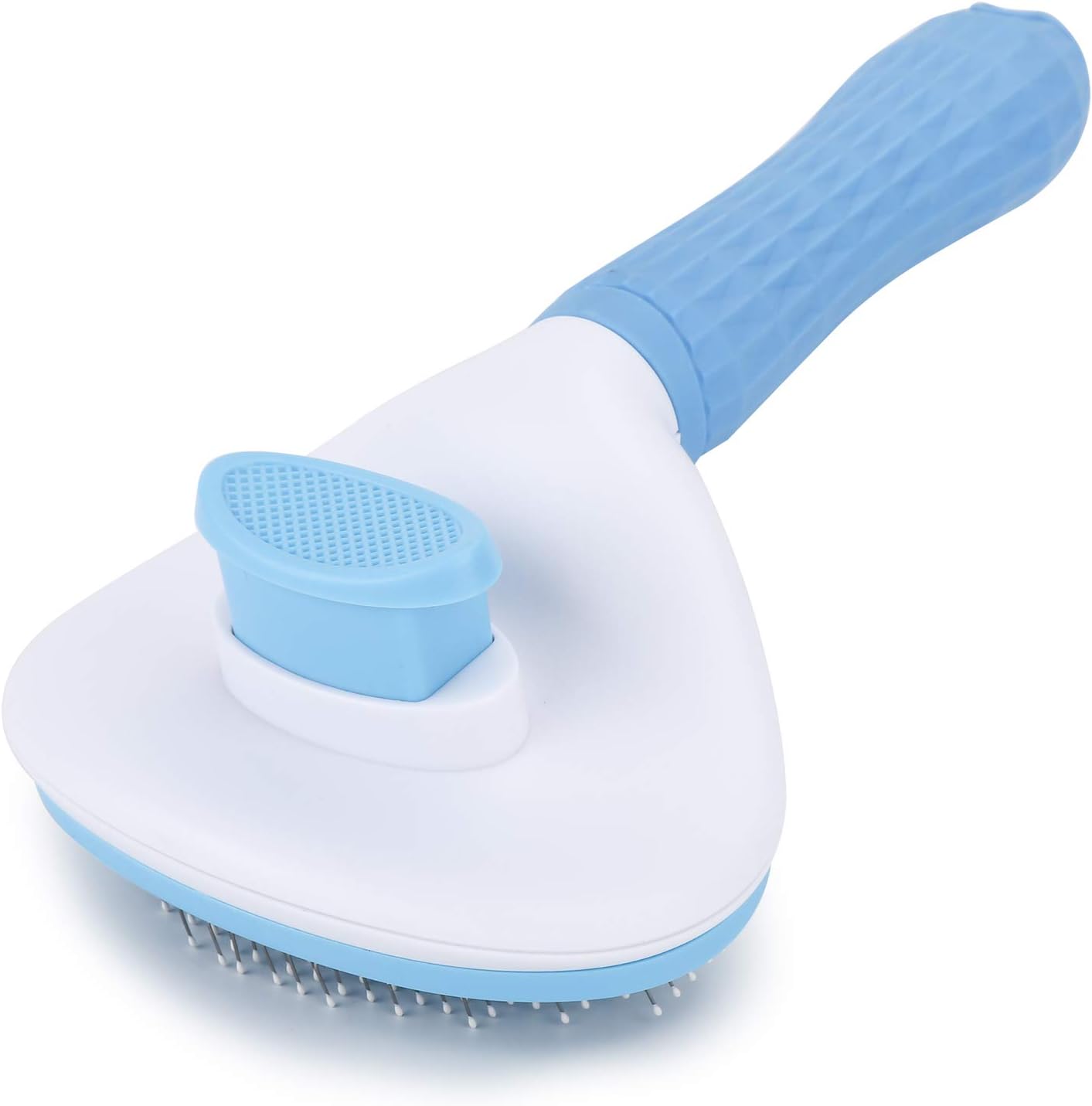 Self-Cleaning Slicker brush for easy pet grooming