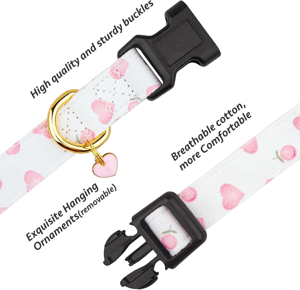 Cotton Heart Collar