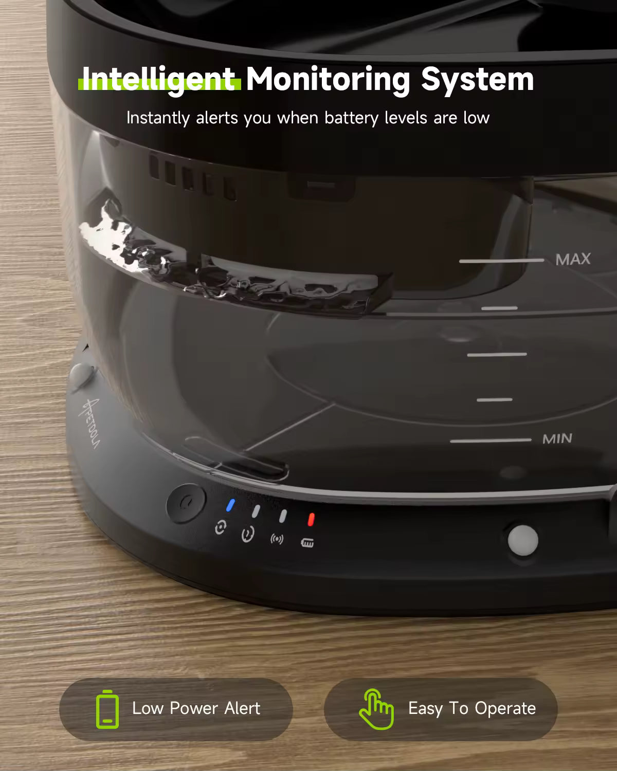 APETDOLA 7L Portable Pet Water Fountain, Auto Sensor Drinking Station for Dogs, Cats, and Small Pets