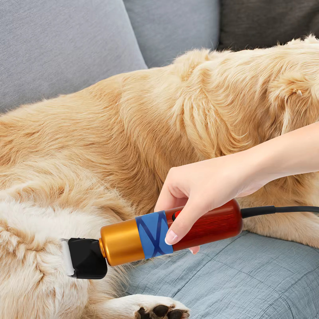 Low Noise Variable Speed Pet Clipper, Professional Electric Hair Shearing Tool for Sheep, Dogs & Cats, High-Power Grooming Equipment