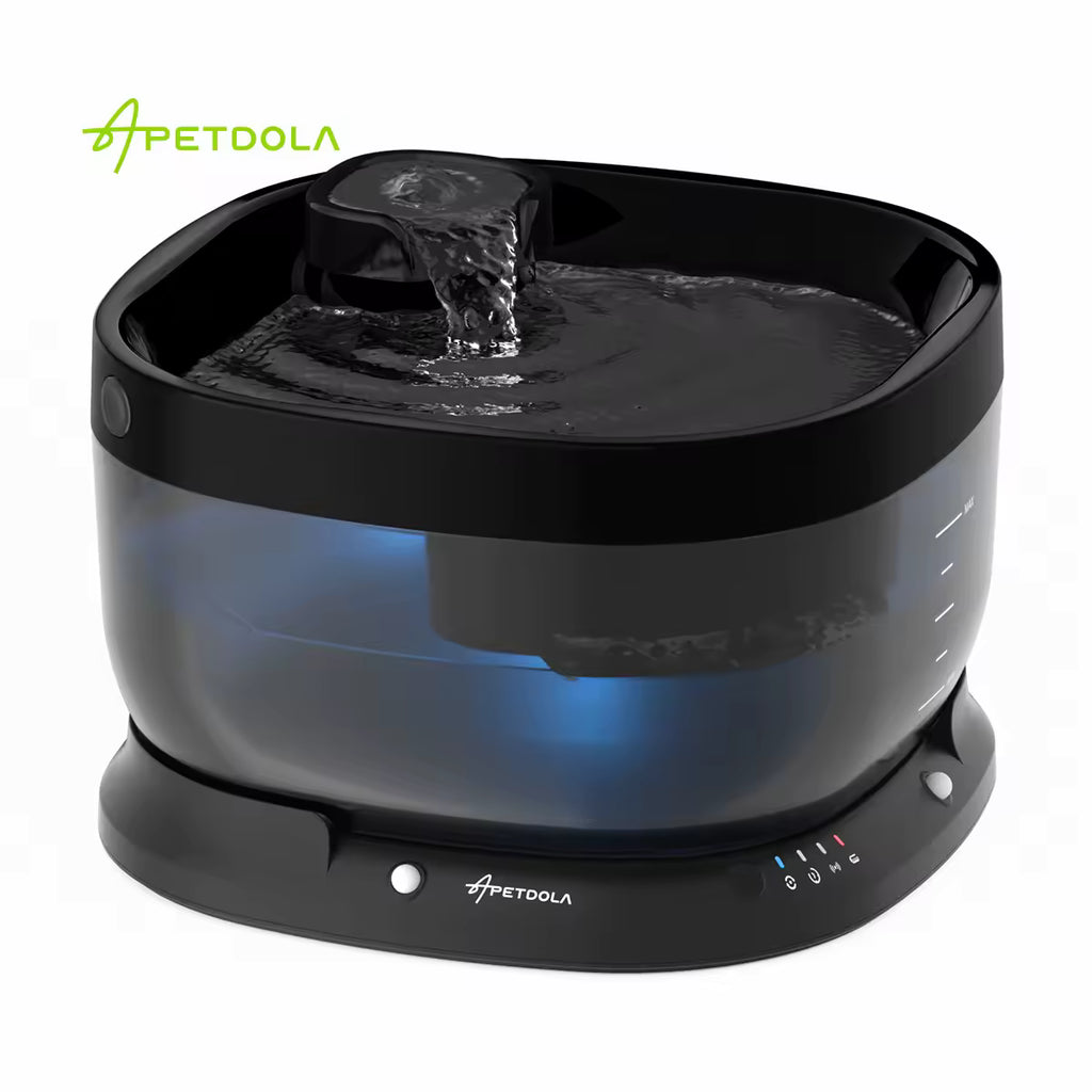 APETDOLA 7L Wireless Dog Water Fountain – Automatic Sensor Drinking Water Dispenser for Dogs, Cats & Pets