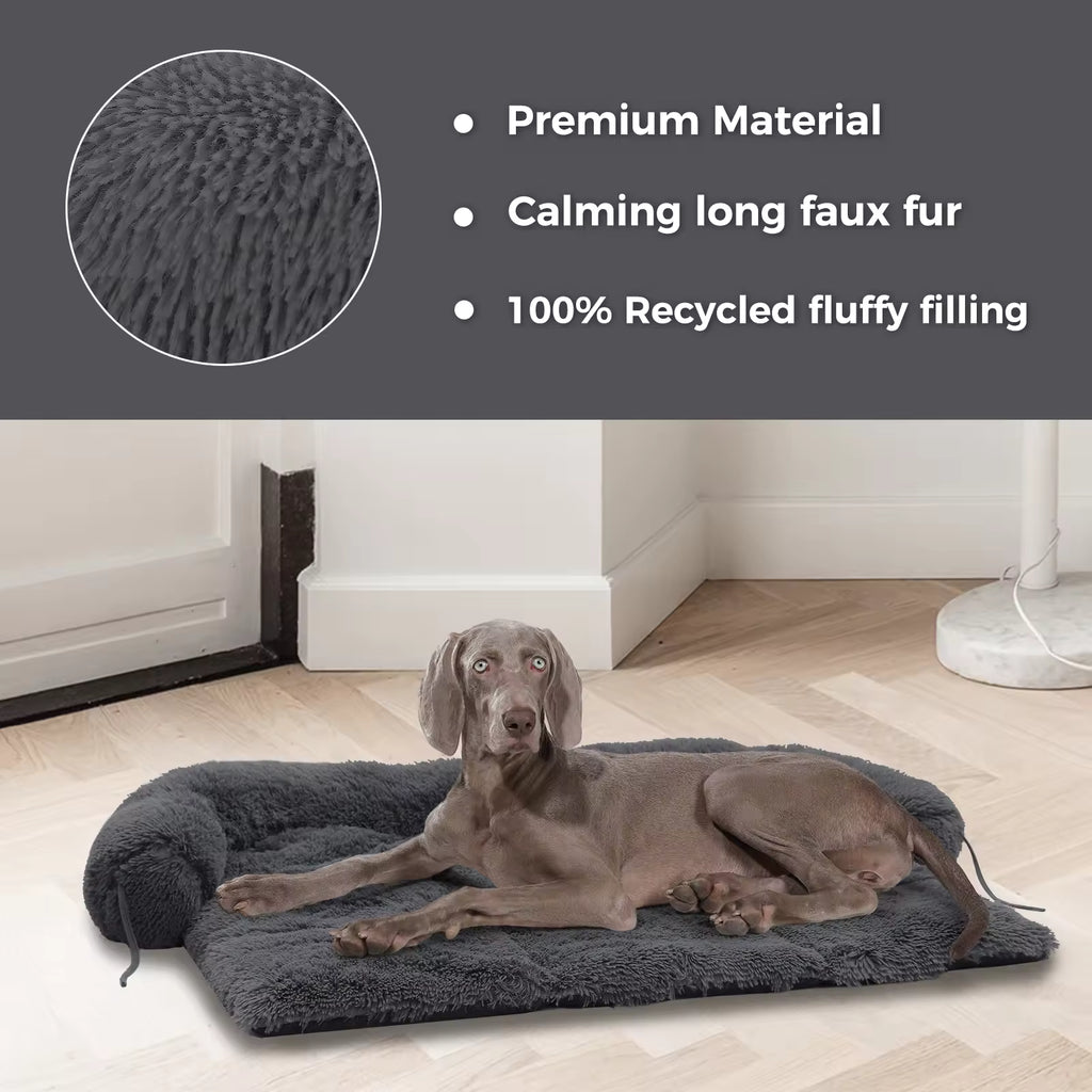 Winter Warm Mat Sofa Blanket for Dogs & Cats, Portable Sleeping Bed, Washable Pet Kennel Pad for Cozy Comfort