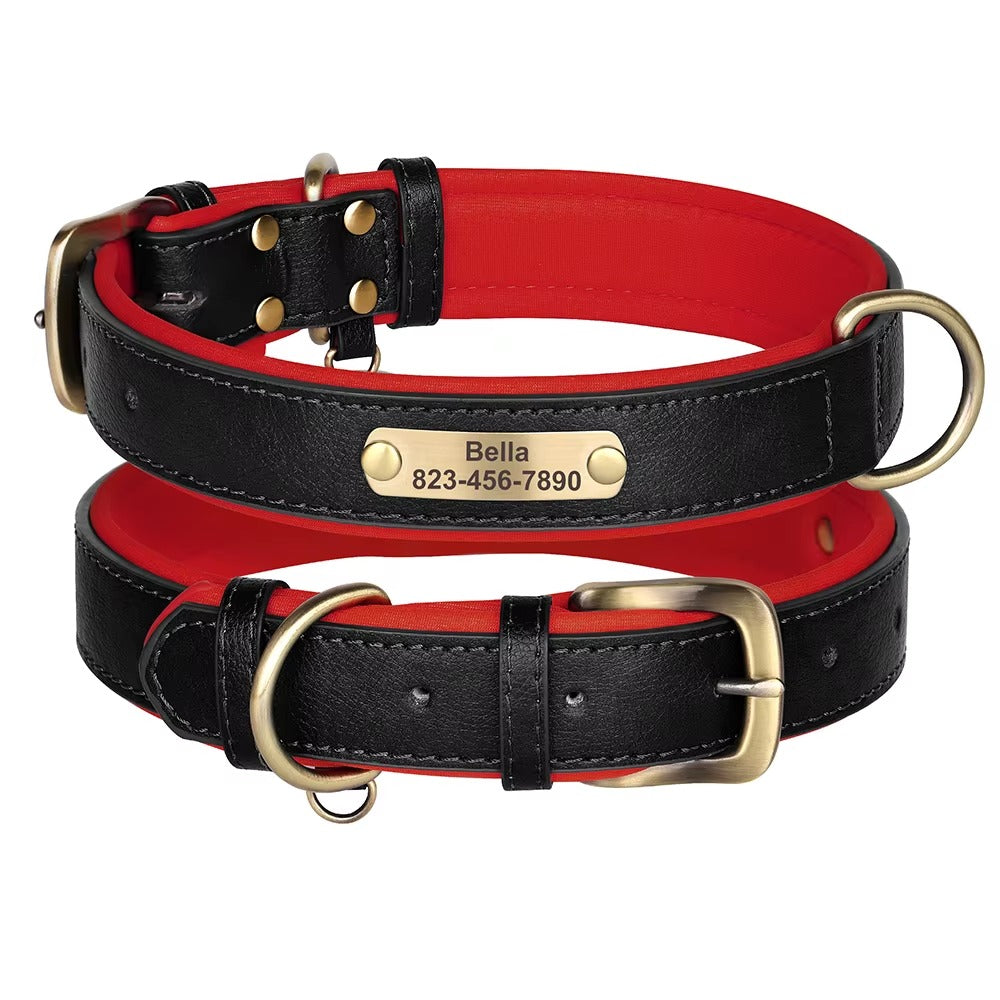 Engraved Bowknot Dog Collar with Custom Nameplate, Adjustable, Comfortable & Stylish Pet Collar for Small Dogs and Puppies