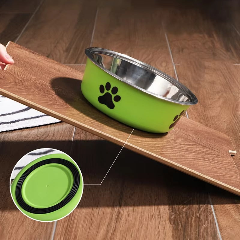 Non Slip Stainless Dog Water Bowl