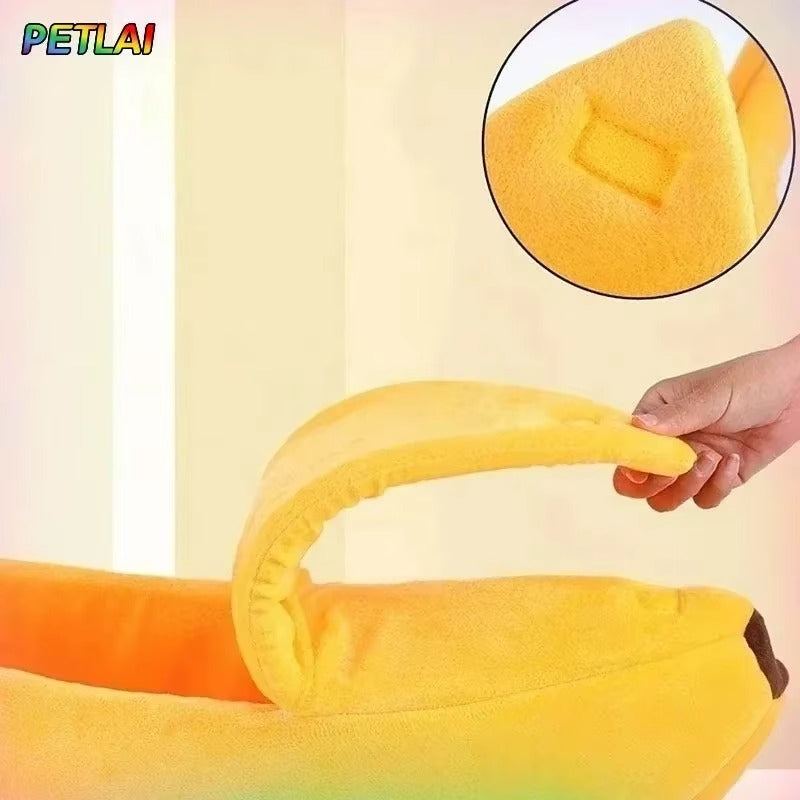 Banana Cat Bed