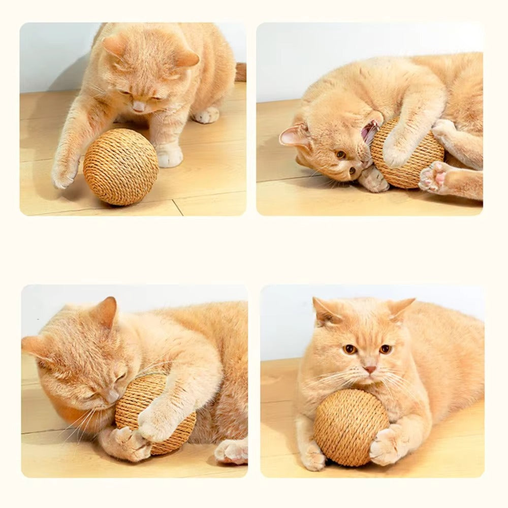 Sisal Scratching Ball