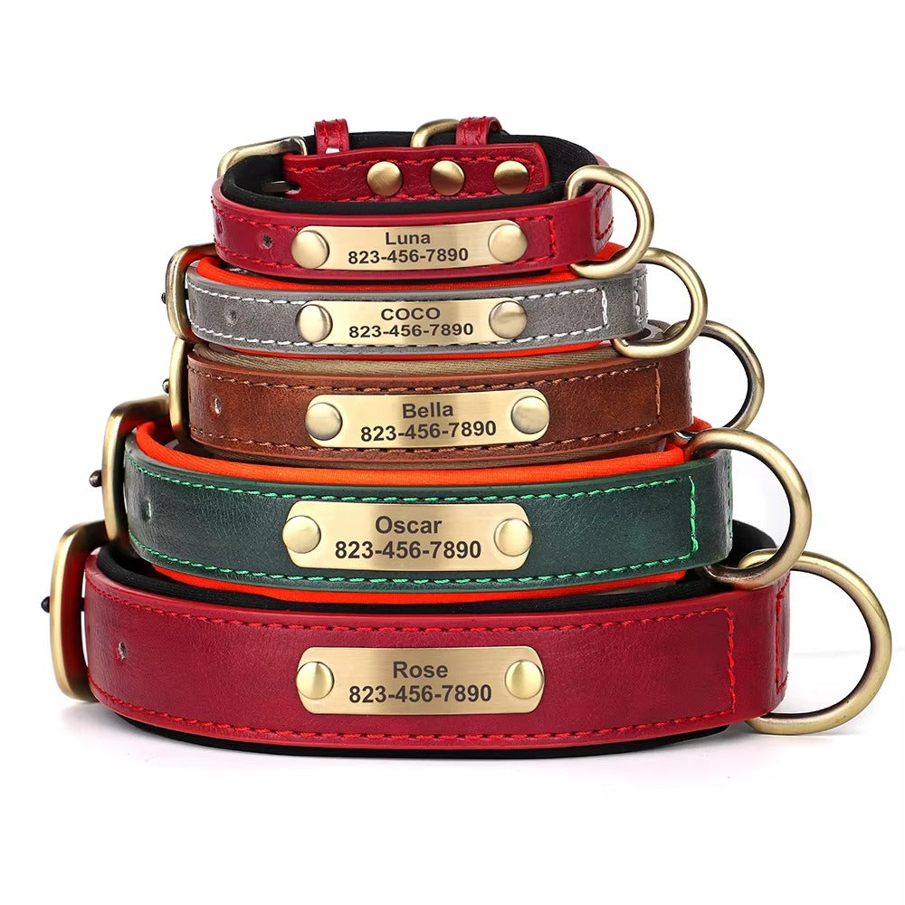 Engraved Bowknot Dog Collar with Custom Nameplate, Adjustable, Comfortable & Stylish Pet Collar for Small Dogs and Puppies