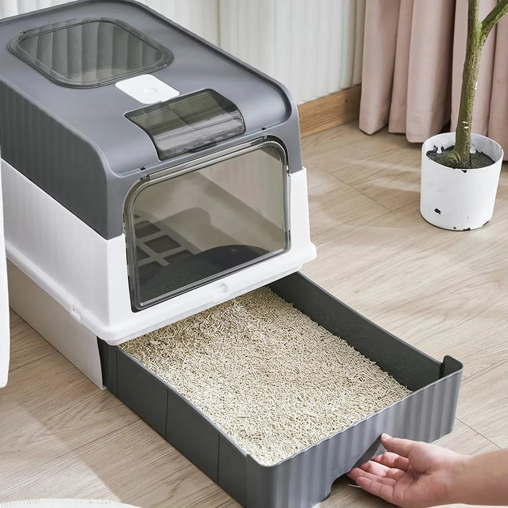 UV Enclosed Litter Box