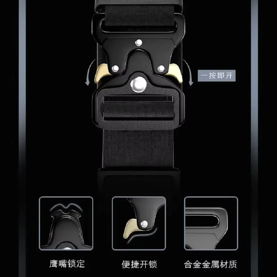 Tactical Dog Collar and Leash – Heavy-Duty Military-Grade Training Gear with Handle, Adjustable Collar for Medium & Large Dogs