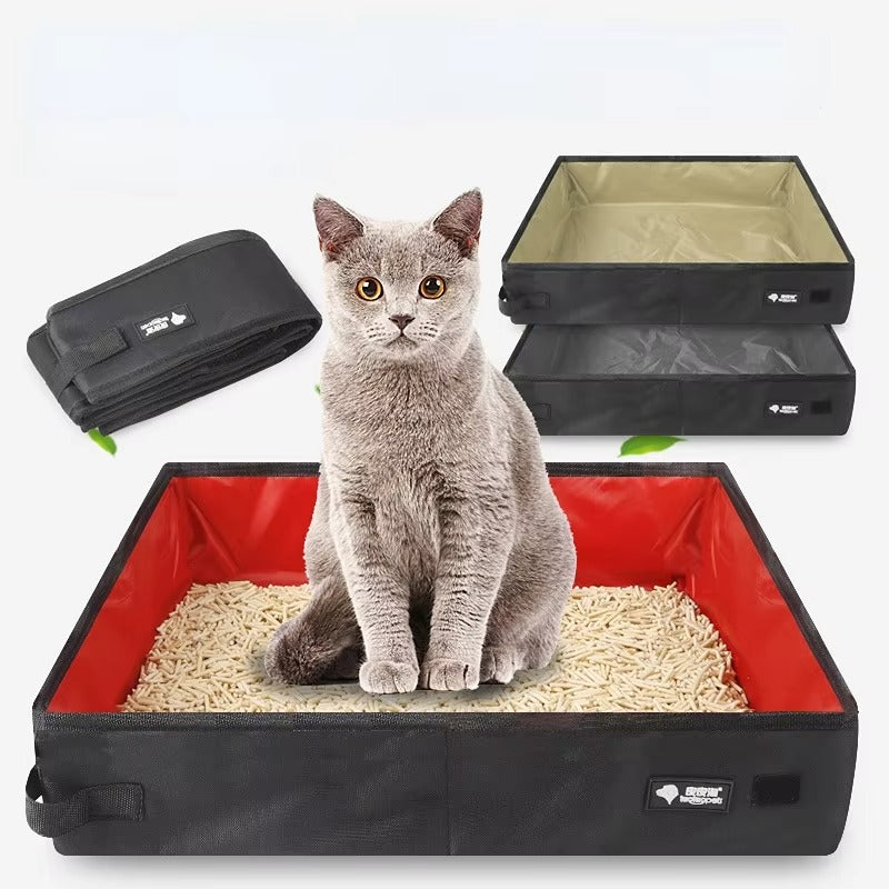 Foldable Travel Litter Box