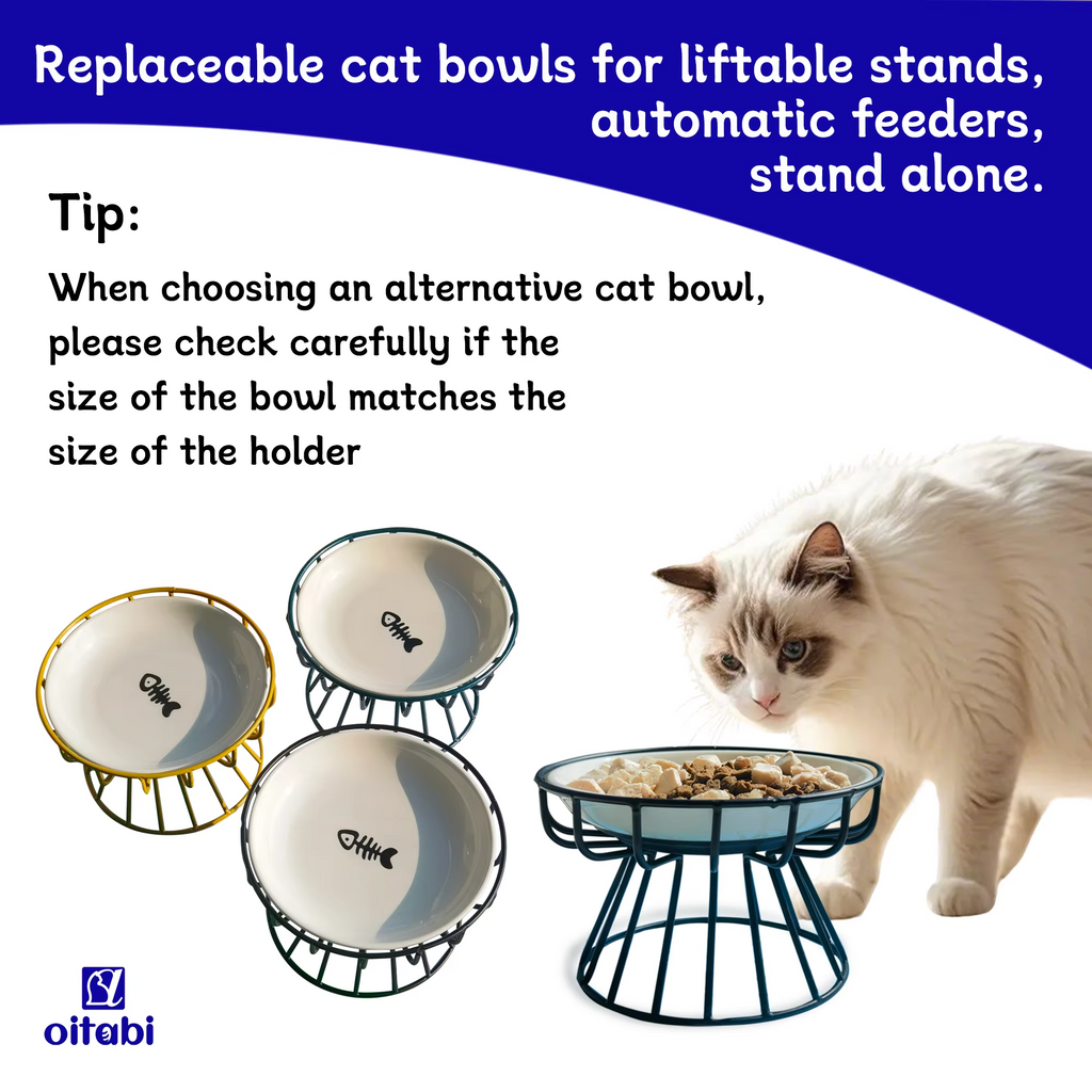 Oitabi Cat Bowls