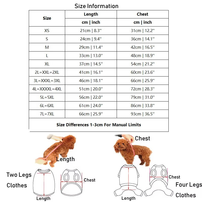 Fleece Warm Hooded Dog Cloth For Winter, Soft Sweater for Puppies & Small Dogs For Indoor/Outdoor Wear