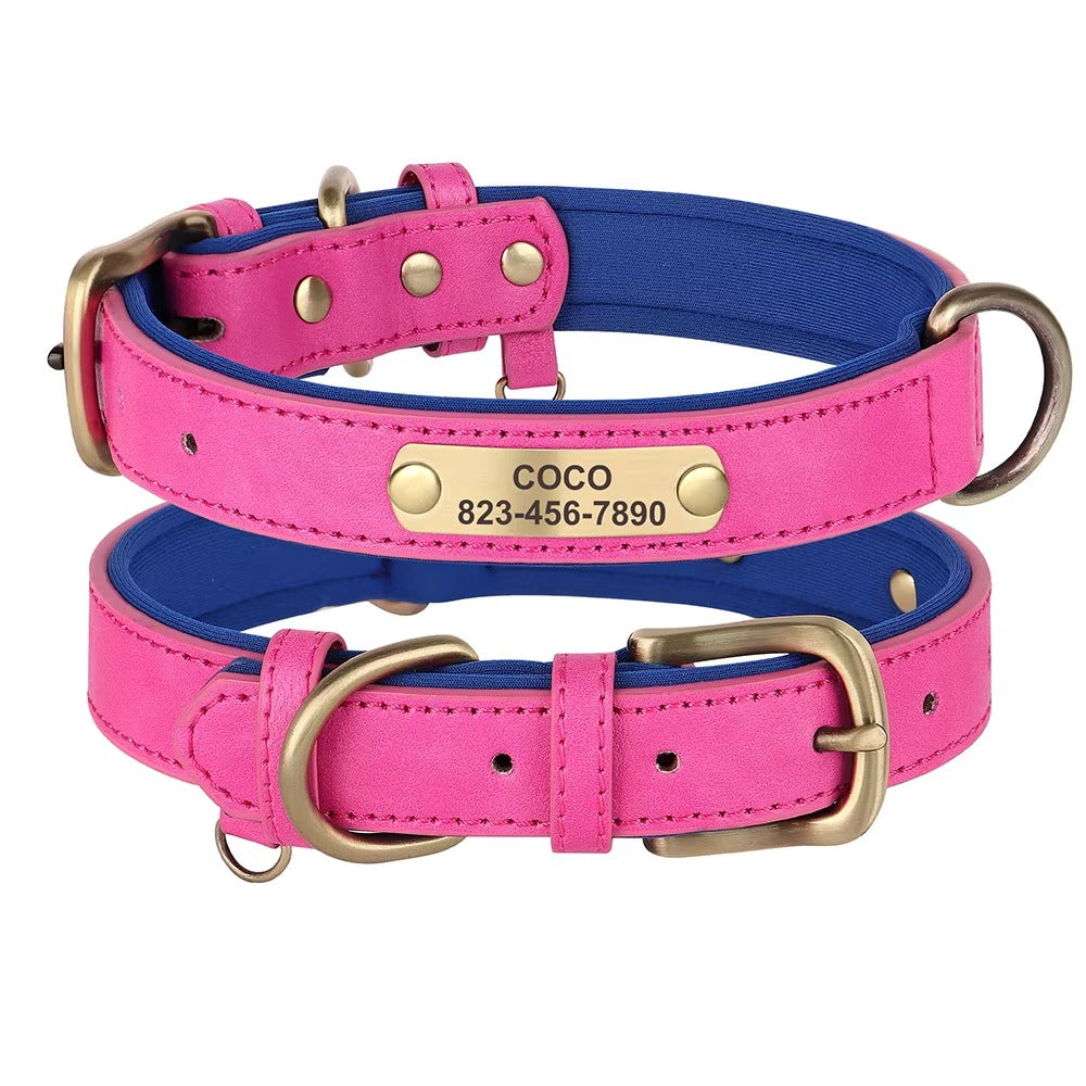 Engraved Bowknot Dog Collar with Custom Nameplate, Adjustable, Comfortable & Stylish Pet Collar for Small Dogs and Puppies