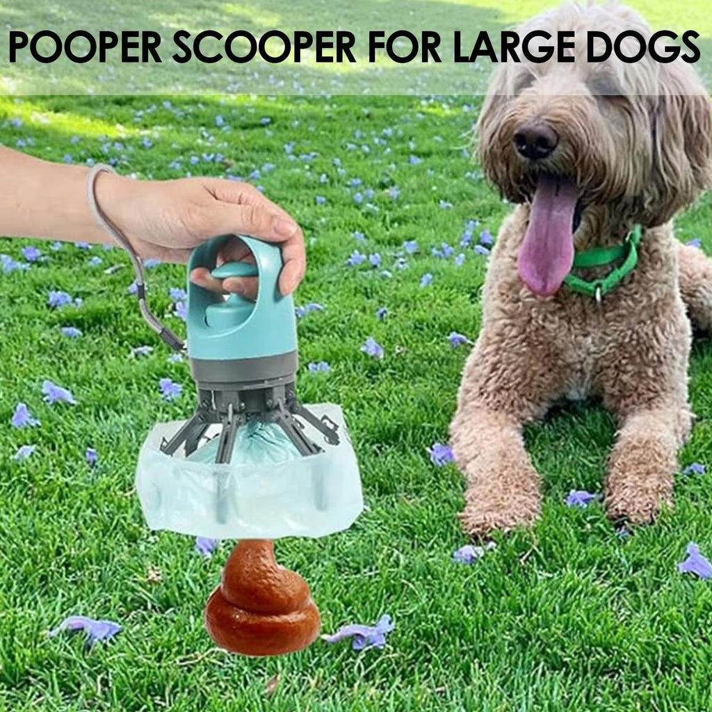 Portable Pet Waste Picker & Dog Poop Scooper – Lightweight, Easy, Sanitary Cleanup Tool for Dogs and Cats, Perfect for Home