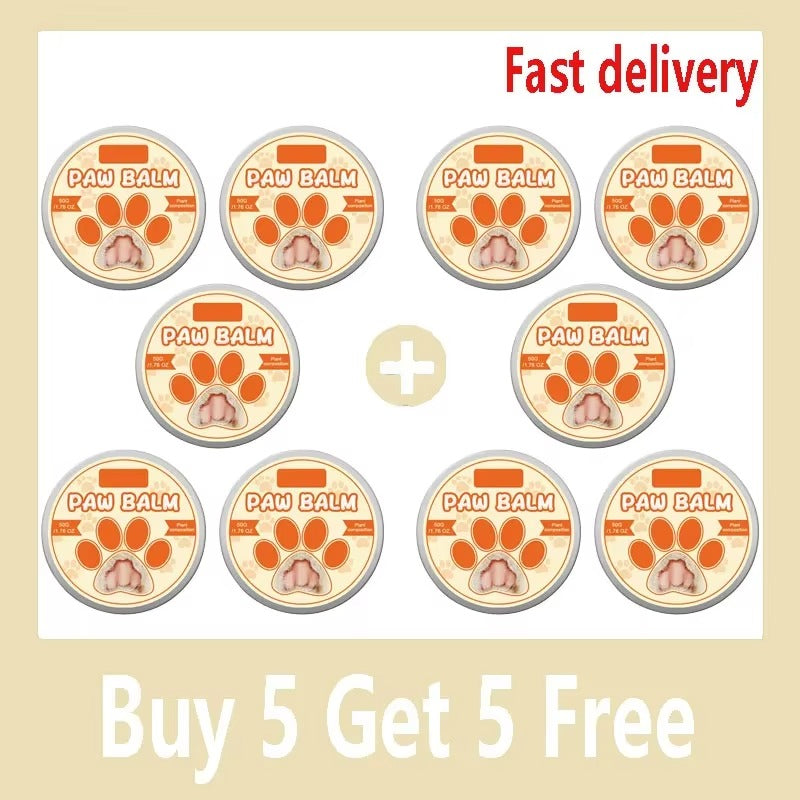 Paw and Nose Balm for Dogs – Natural, Soothing Moisturizer for Dogs, Protects Dry, Cracked Paws and Nose, Safe for Daily Pet Use