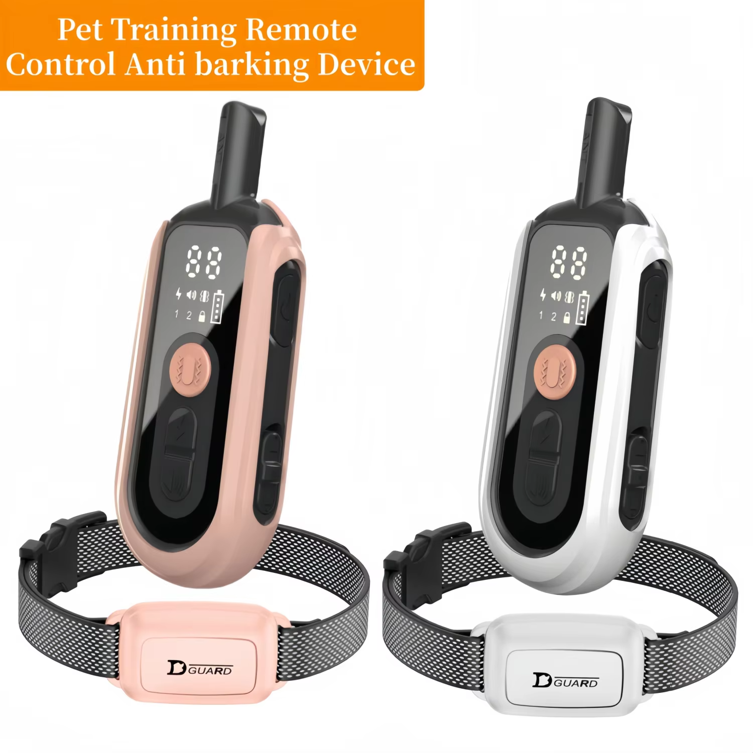 YHLC Anti-Bark Dog Collar – Automatic, Humane Bark Control, Adjustable Training Device for Small, Medium & Large Dogs