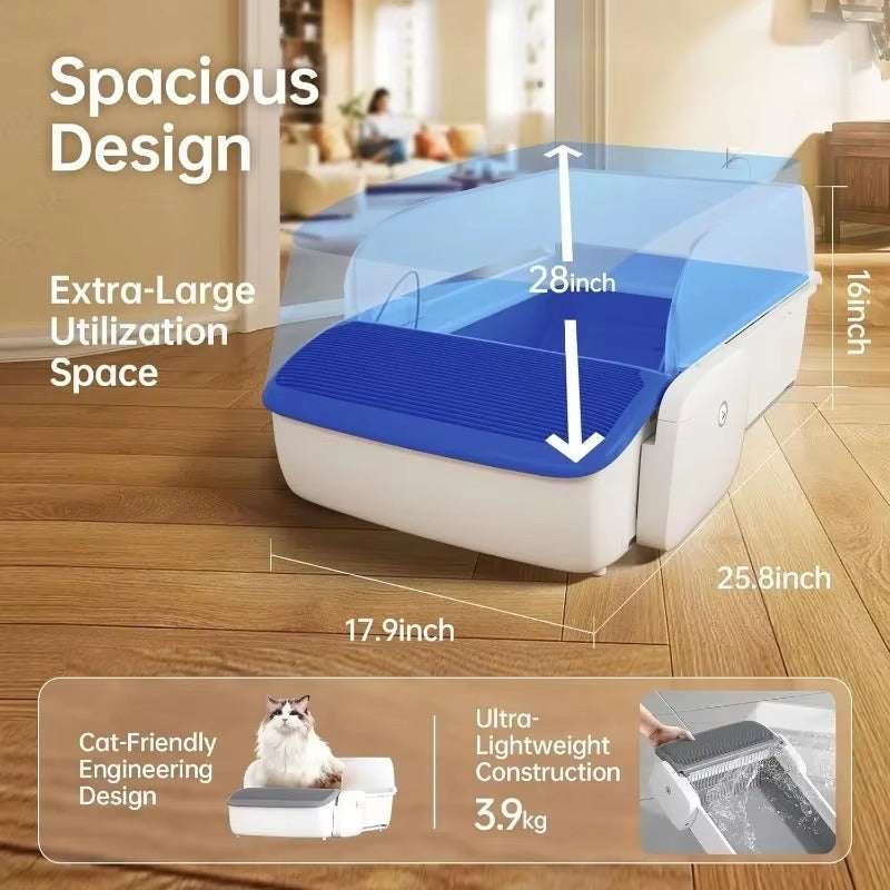 Smart Open Litter Box