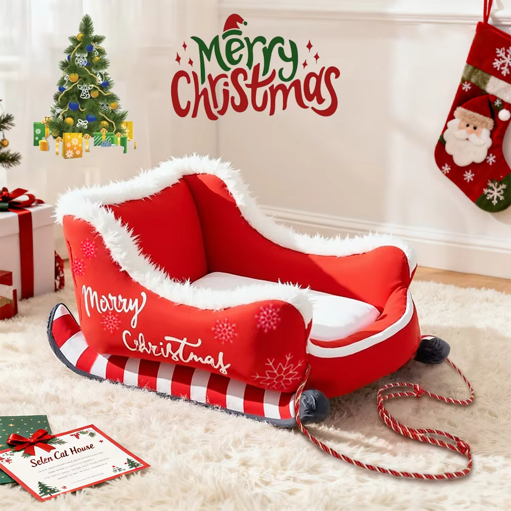Christmas Sleigh Bed