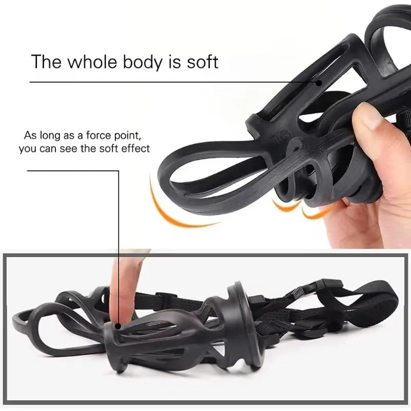 Breathable Dog Basket Muzzle – Comfortable, Adjustable Safety Muzzle for Medium and Large Dogs, Perfect for Training and Outdoor Use