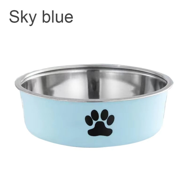 Non Slip Stainless Dog Water Bowl