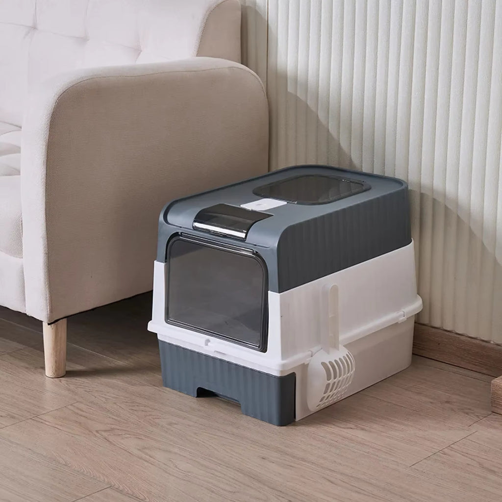 UV Enclosed Litter Box
