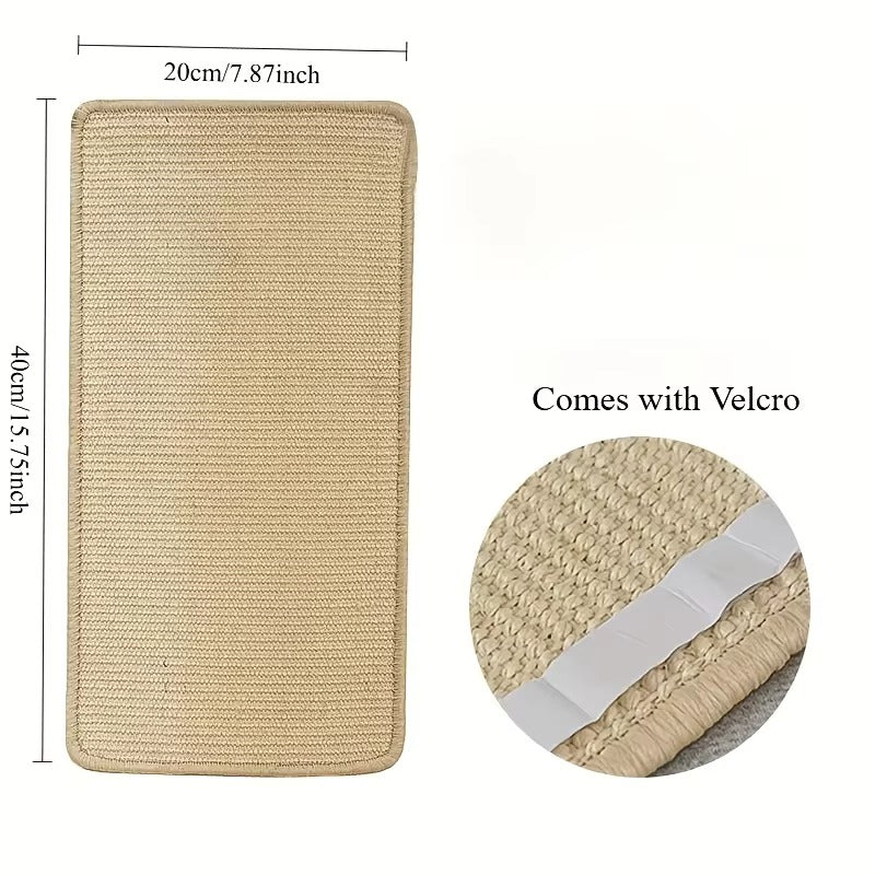 Sofa-Safe Cat Scratch Board, Thick Scratcher for Indoor Cats, Protects Furniture, Easy-to-Use For Cat Toy