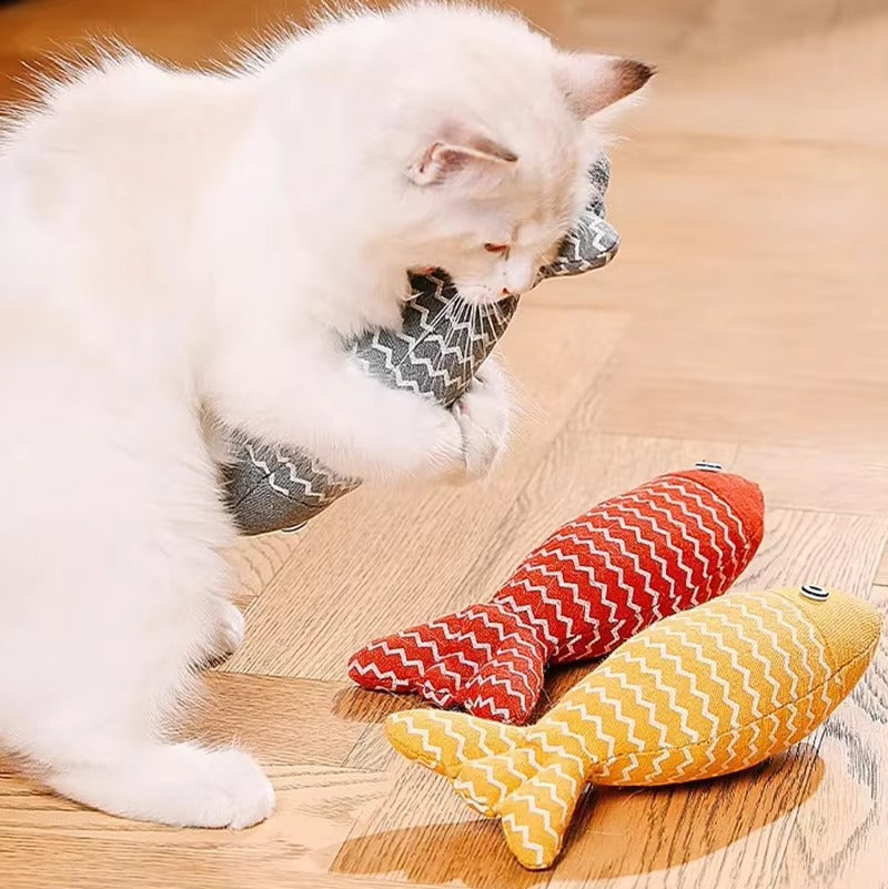 Catnip Fish Toy