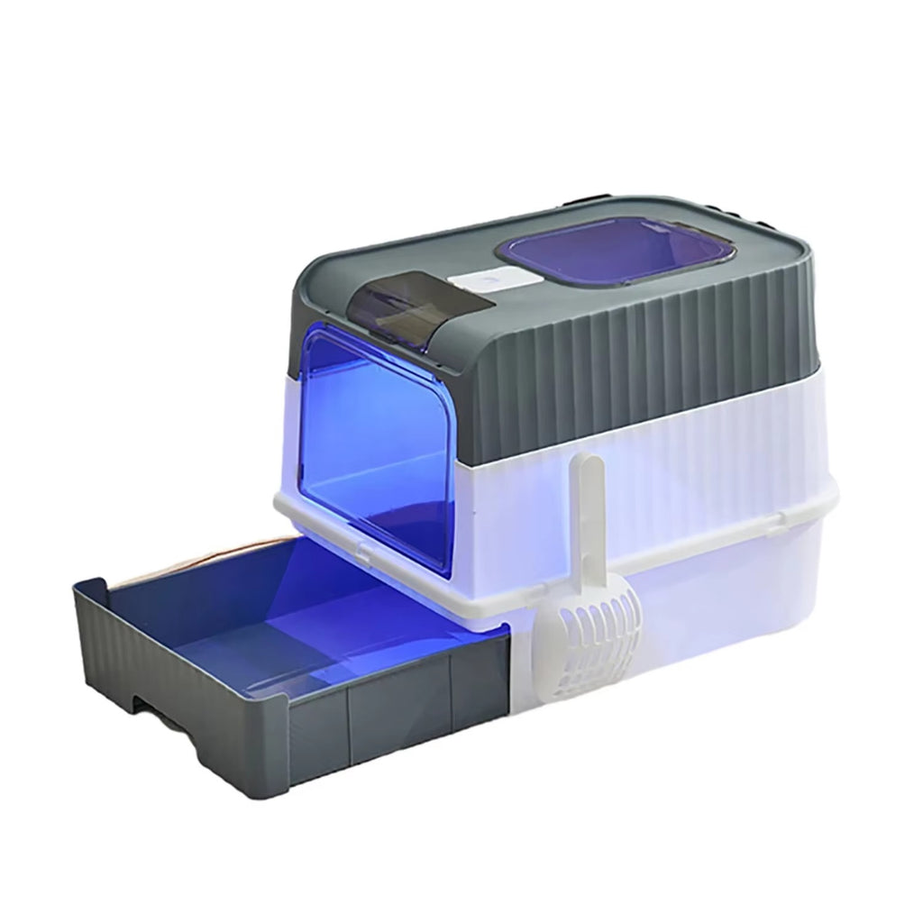 UV Enclosed Litter Box