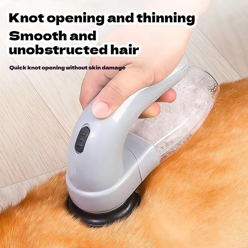 Pet Hair Vacuum Massager