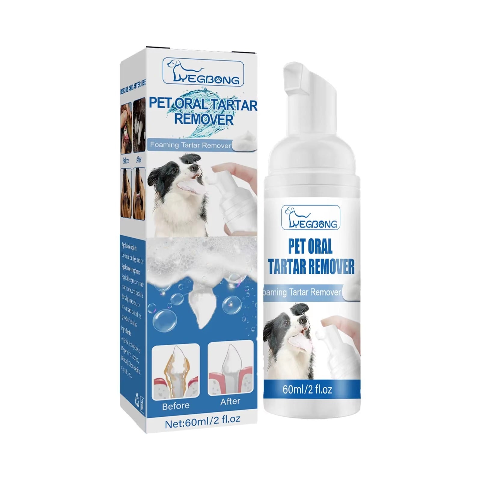 Pet Dental Spray, Oral Cleaner for Dogs and Cats, Fights Plaque & Tartar, Freshens Breath, Easy-to-Use for Pet Oral Care