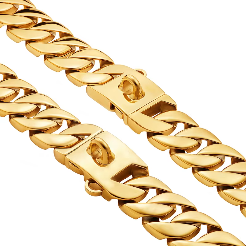 Metal Chain Dog Collar