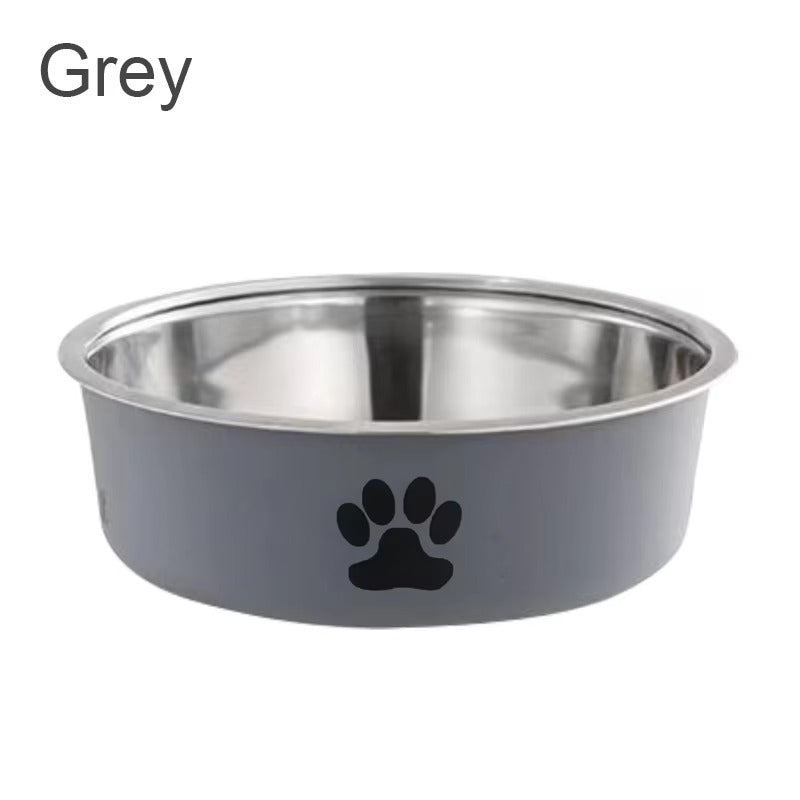 Non Slip Stainless Dog Water Bowl
