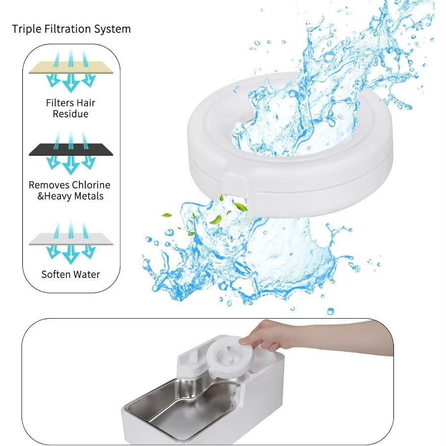 Floating Anti Spill Water Bowl