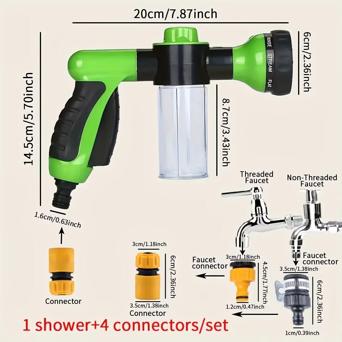 Grooming Shower Kit