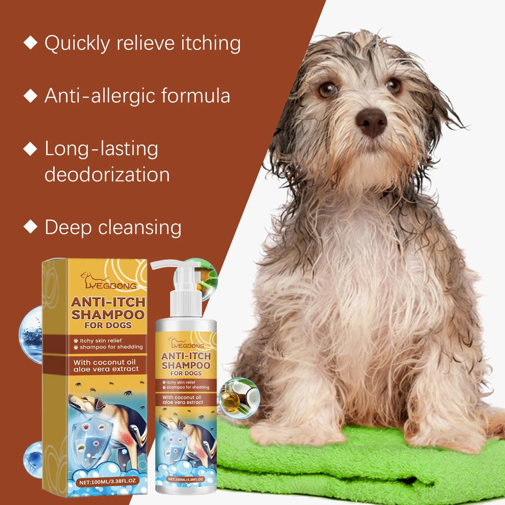 Dog Hair Shampoo & Conditioner – Tear-Free, Hypoallergenic Pet Care, Cleans and Conditions for Soft, Smooth, Shiny Coat