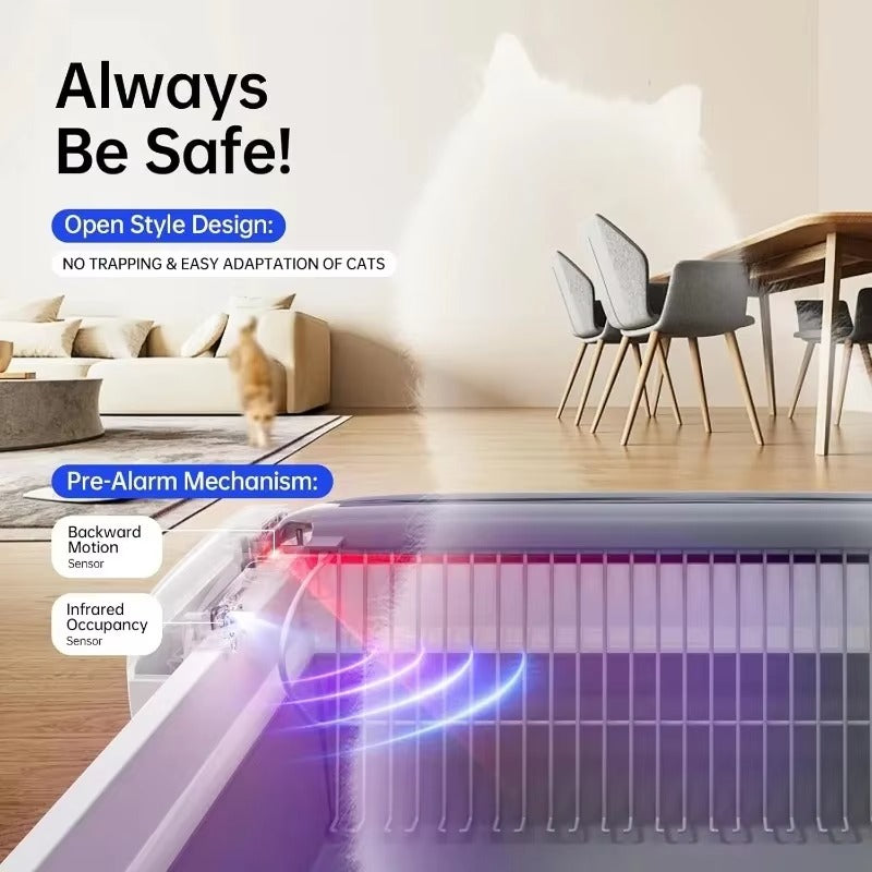 Smart Open Litter Box