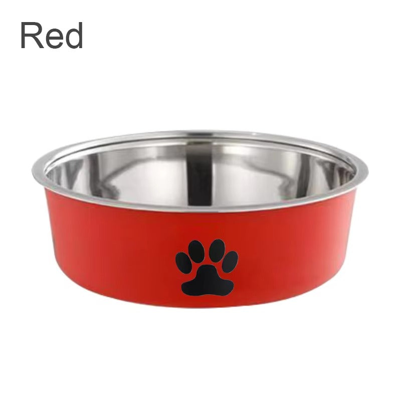 Non Slip Stainless Dog Water Bowl