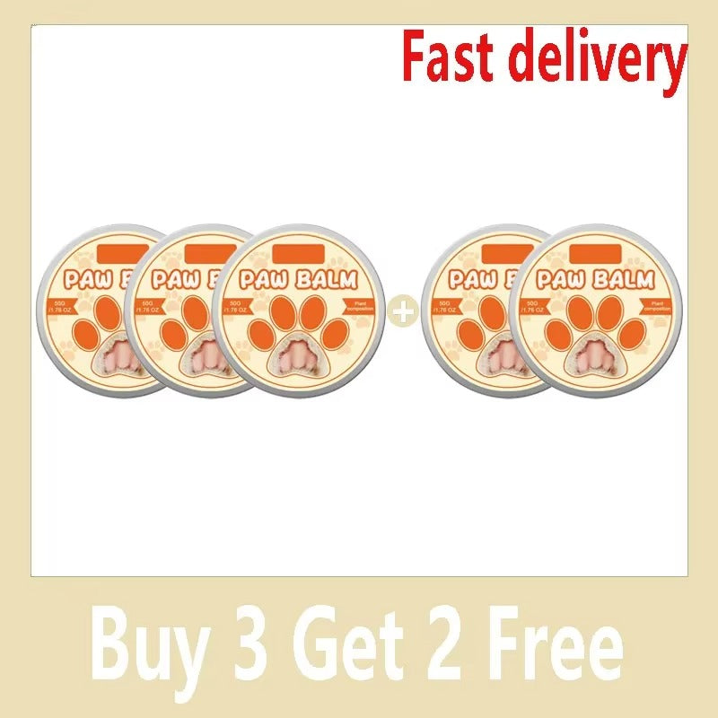 Paw and Nose Balm for Dogs – Natural, Soothing Moisturizer for Dogs, Protects Dry, Cracked Paws and Nose, Safe for Daily Pet Use