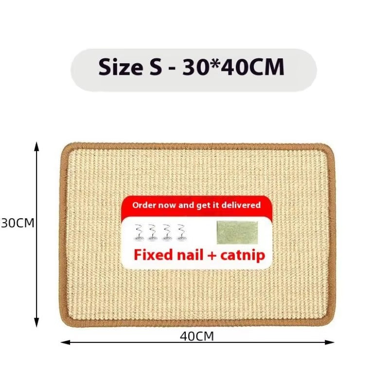 4-in-1 Sisal Cat Scratching Post Toy, Hanging Toys, Plush Perch, Interactive Indoor Play Tower for Cats