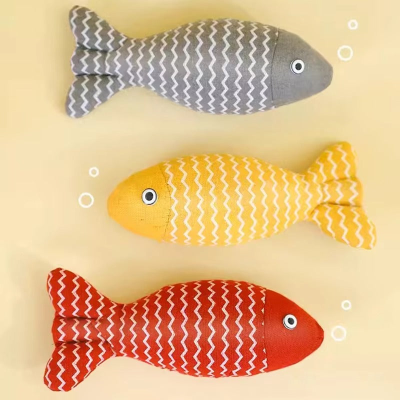 Catnip Fish Toy