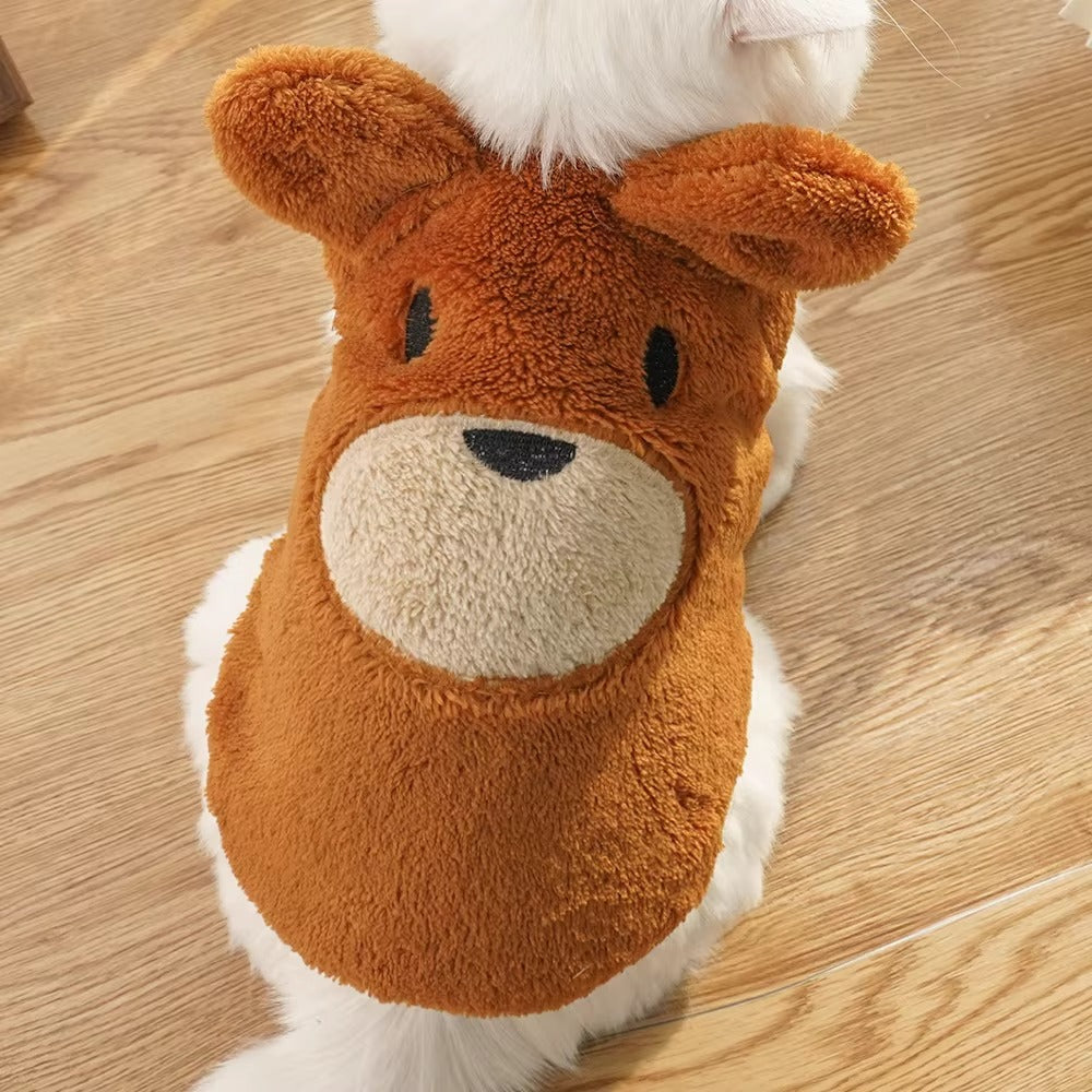 Fluffy Dog/cat  Outfit