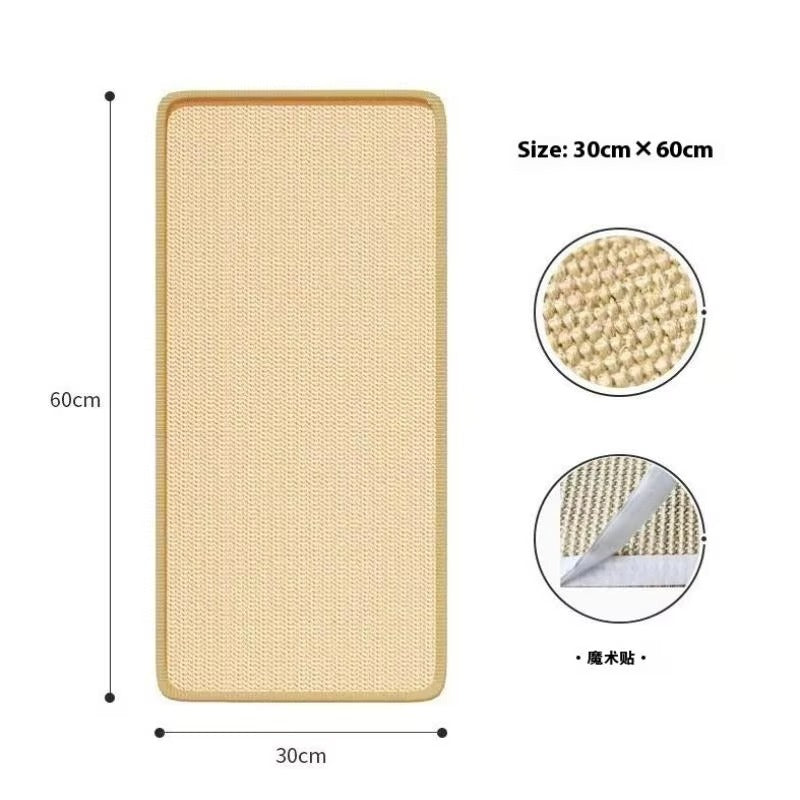 4-in-1 Sisal Cat Scratching Post Toy, Hanging Toys, Plush Perch, Interactive Indoor Play Tower for Cats