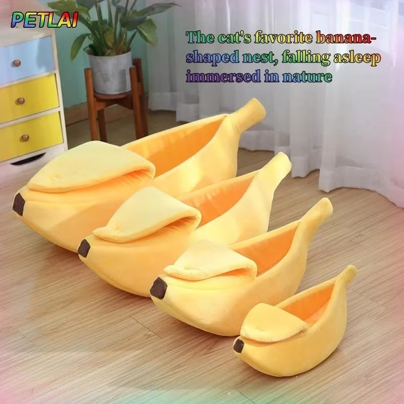 Banana Cat Bed
