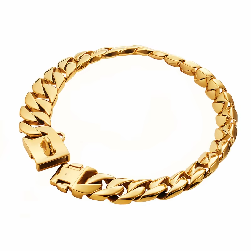 Metal Chain Dog Collar