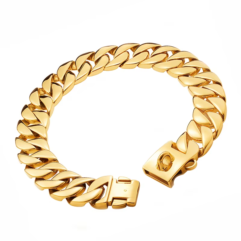 Metal Chain Dog Collar