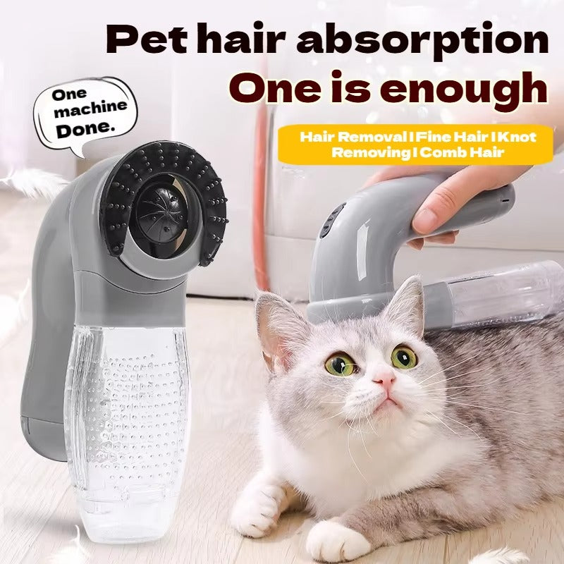 Pet Hair Vacuum Massager