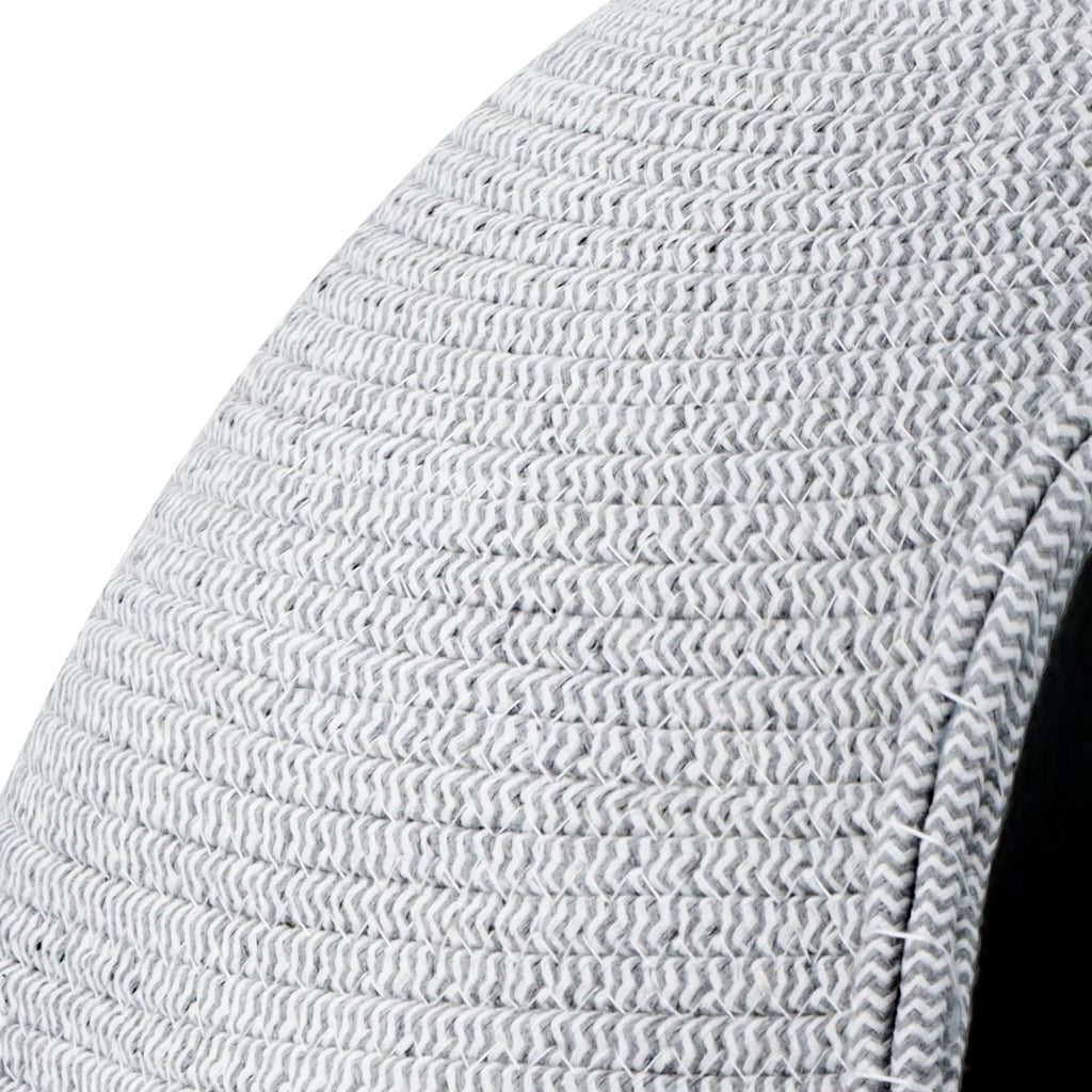 Handwoven Cat Cave Bed with Scratcher, Enclosed Cat Hideout, Soft Indoor Cat Bed, Stylish Pet House for Kittens & Adult Cats