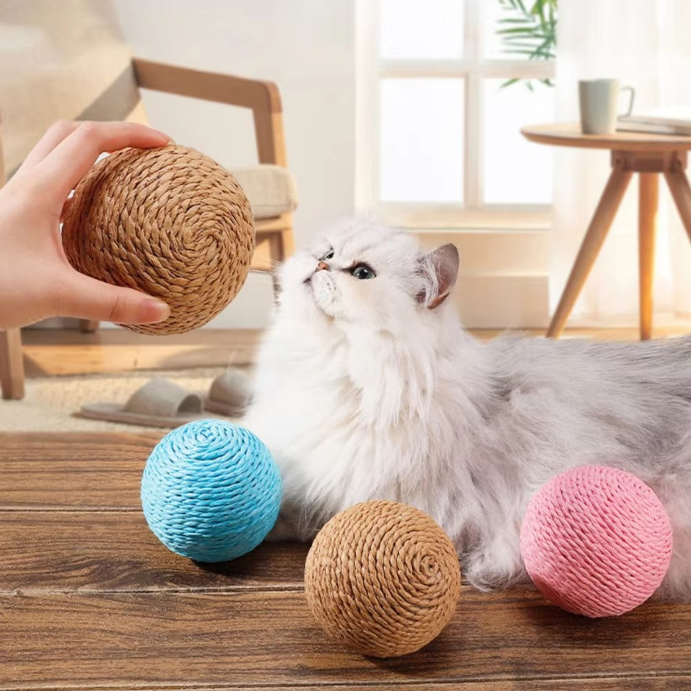 Sisal Scratching Ball