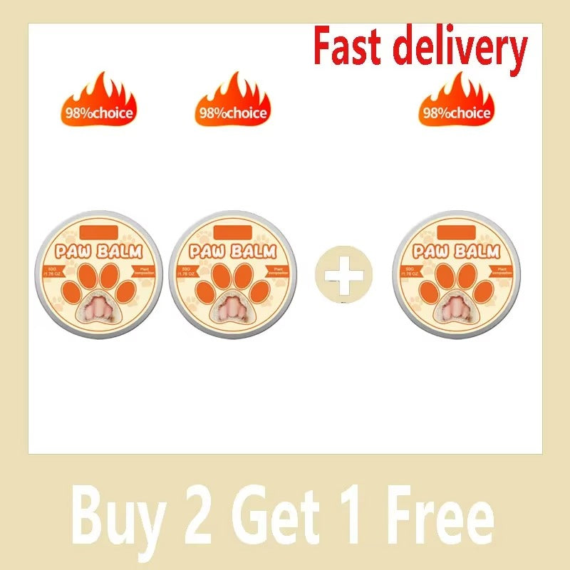 Paw and Nose Balm for Dogs – Natural, Soothing Moisturizer for Dogs, Protects Dry, Cracked Paws and Nose, Safe for Daily Pet Use