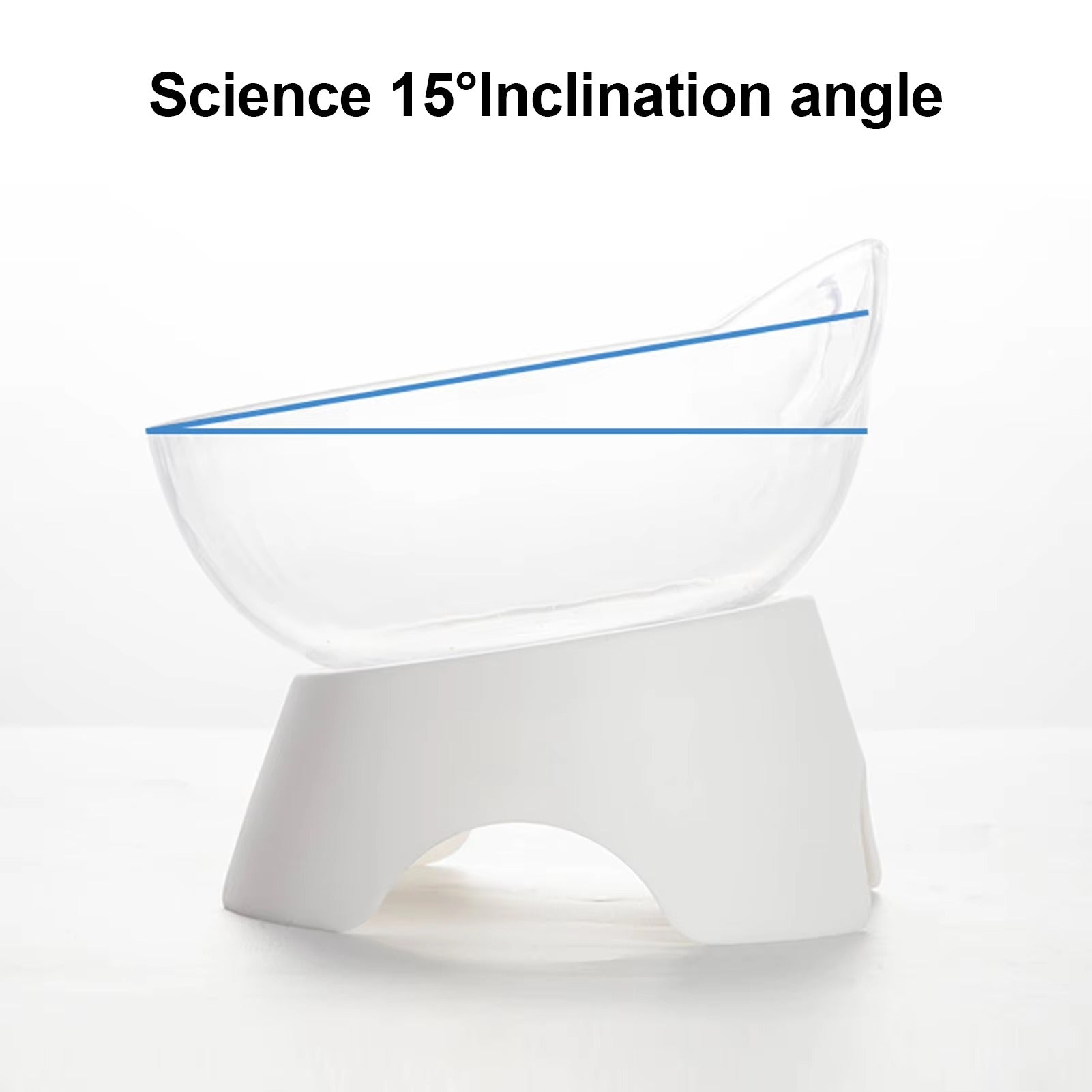 Tilted Raised Cat Bowls